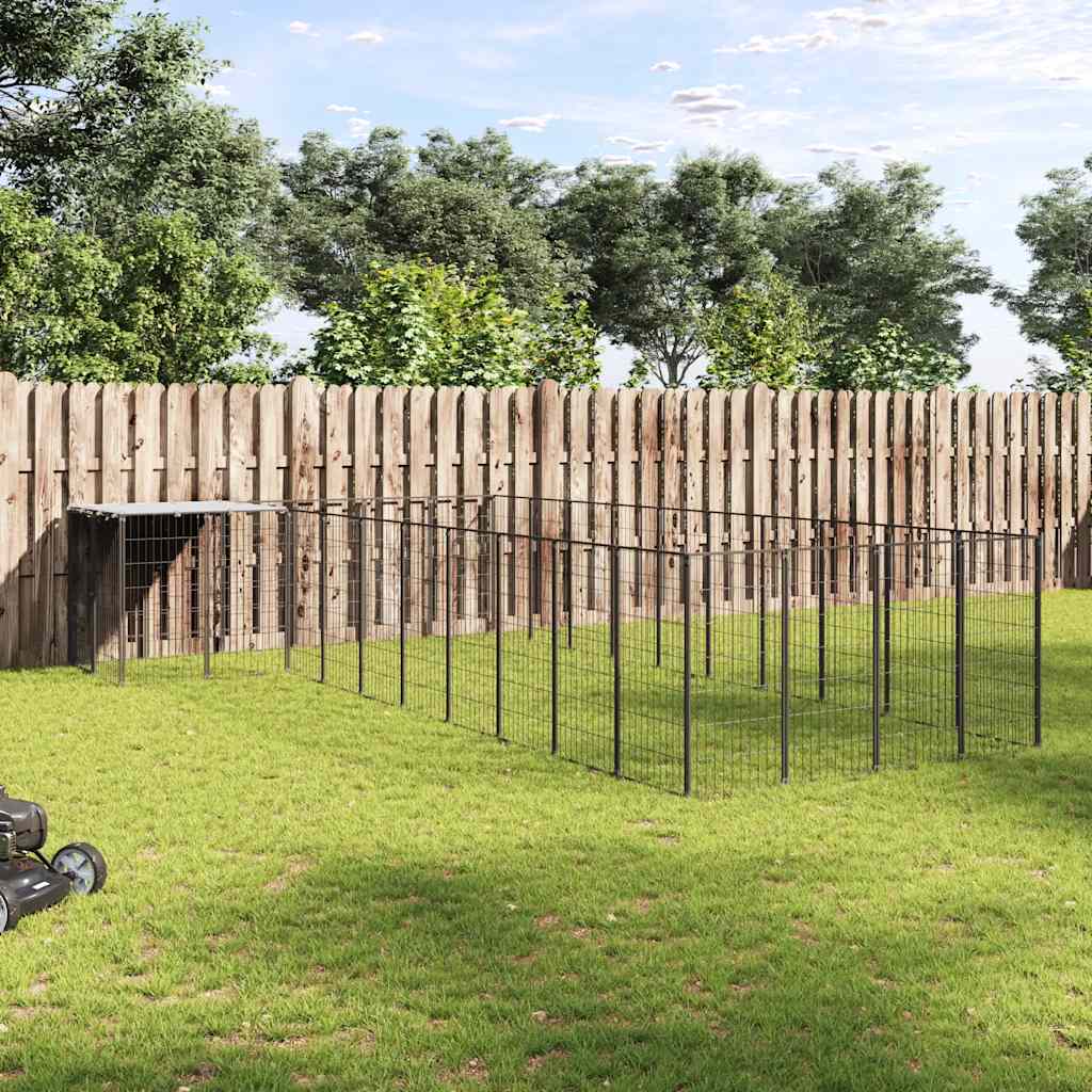 Perrera Negra 13,31 M² Acero_1