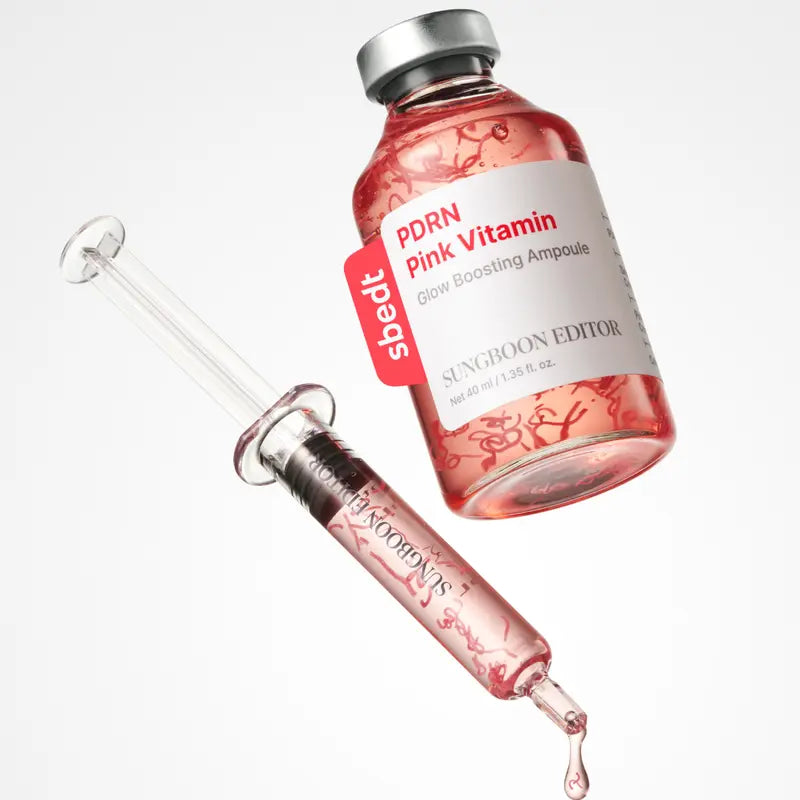 Pink PDRN Glow Boosting Ampoule Sungboon Editor 40 ml
