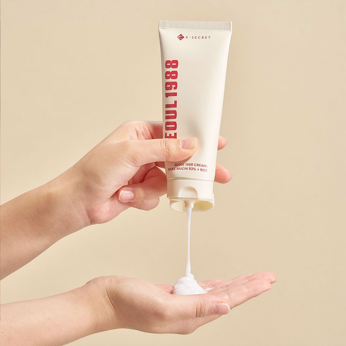 Cream Snail Mucin 93% + Rice Seoul 1988 by K-Secret