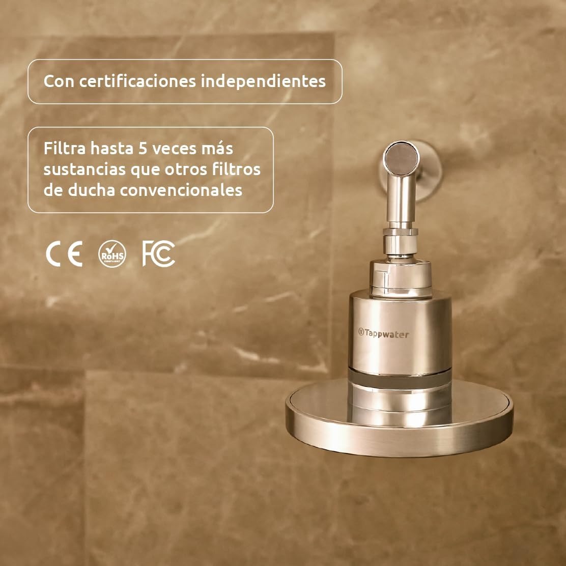 Pack 2 x Cartuchos para Cabezal de ducha ShowerPro Rain SMR Tappwater