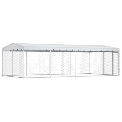 Perrera De Exterior Con Techo 7,6x3,8x2,3 M_4