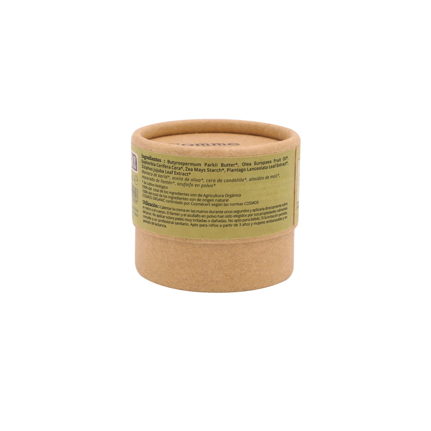 Crema sólida con macerado de llantén Comme Avant 50 g