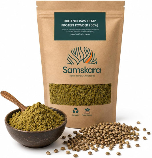 Proteína De Cáñamo Bio - 2kg | Proteína Vegetal Ecológica Vegana Para Batidos Y Repostería, Sin Azúcares Añadidos_0