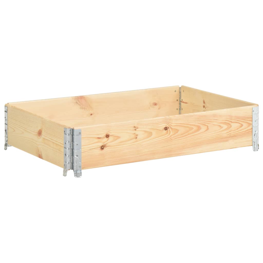 Arriate De Madera Maciza De Pino 50x100 Cm_0