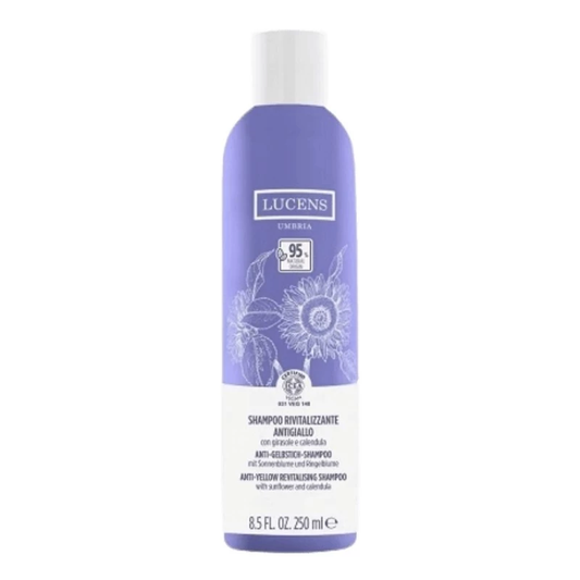 Lucens Umbria - Champú revitalizante anti-amarillo, nutre y elimina reflejos amarillos, 250 ml_0