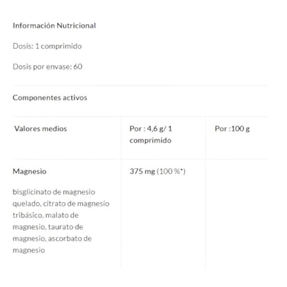 Performance Magnesium 5-complex Chewable 60 Tab_1