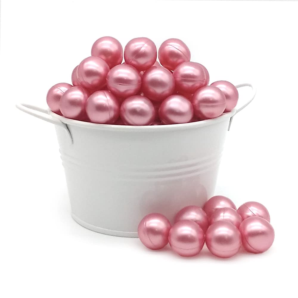 Caja 40 Perlas De Baño Con Aroma A Rosas - Con Aceite De Soja - Hidratante Y Aromática - Forma Bola_5