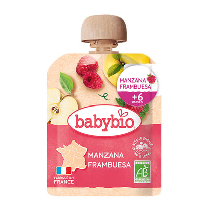 Pack Mix de Pouches frutas Bio (a partir de 6 meses) babybio
