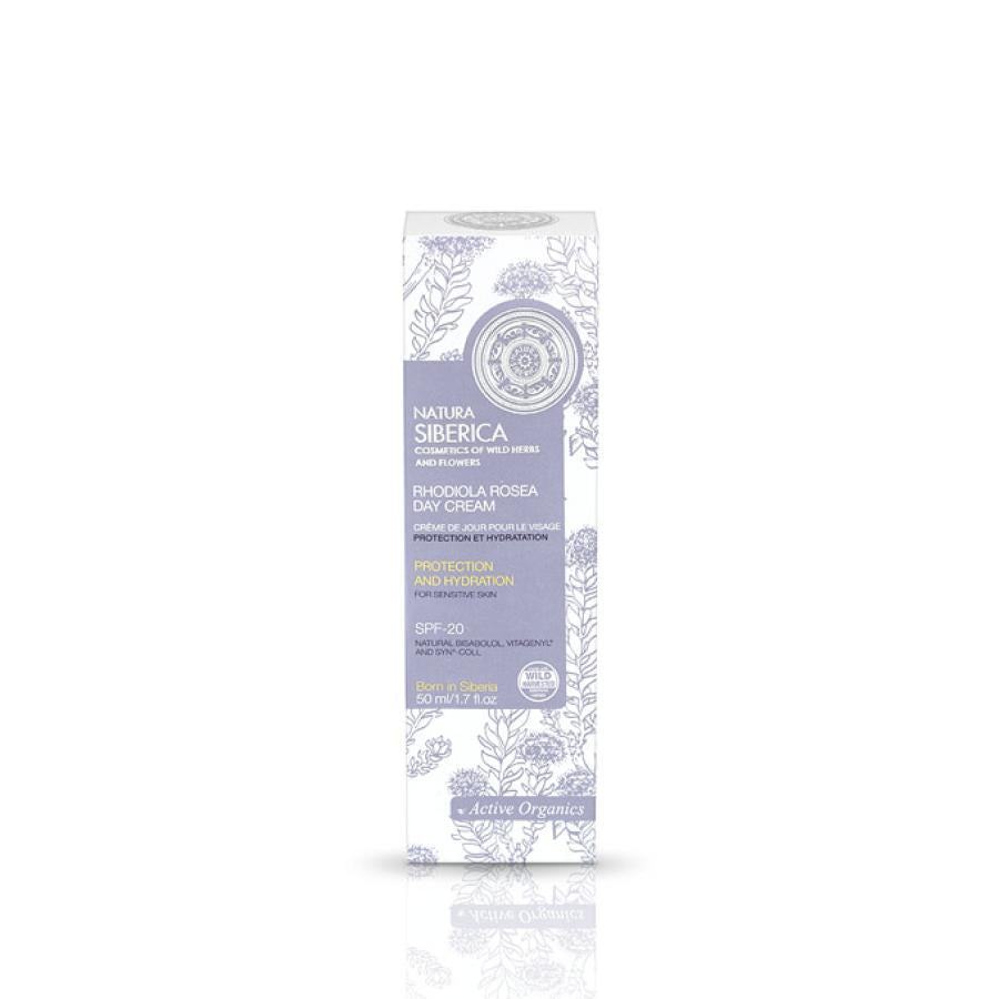 Crema de día piel sensible Protección e Hidratación Natura Sibérica, 50 ml