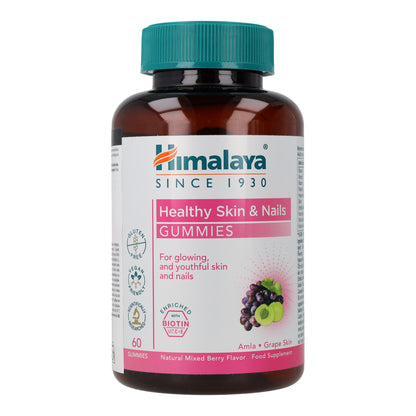 Gummies Salud piel &amp; uñas Himalaya 60 cápsulas