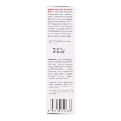 Sérum tratamiento cicatrices &amp; acné Himalaya 30 ml