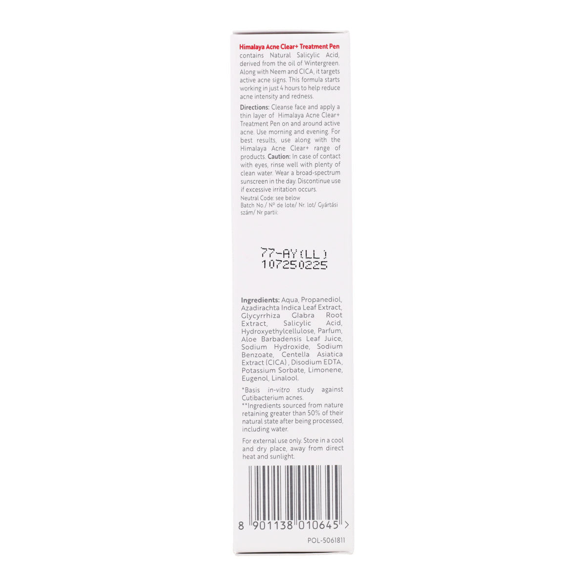 Lápiz Treatment Acne Clear Himalaya 15 ml
