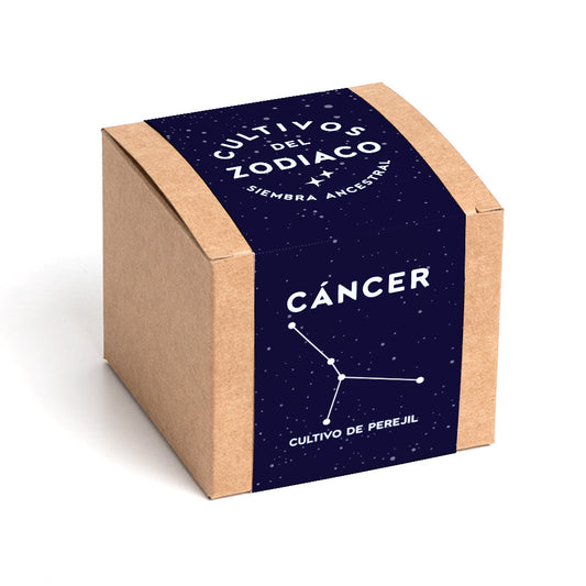 Cultivos del Zodiaco – Cáncer, Kit de Cultivo con Semillas de Perejil - Resetea_0