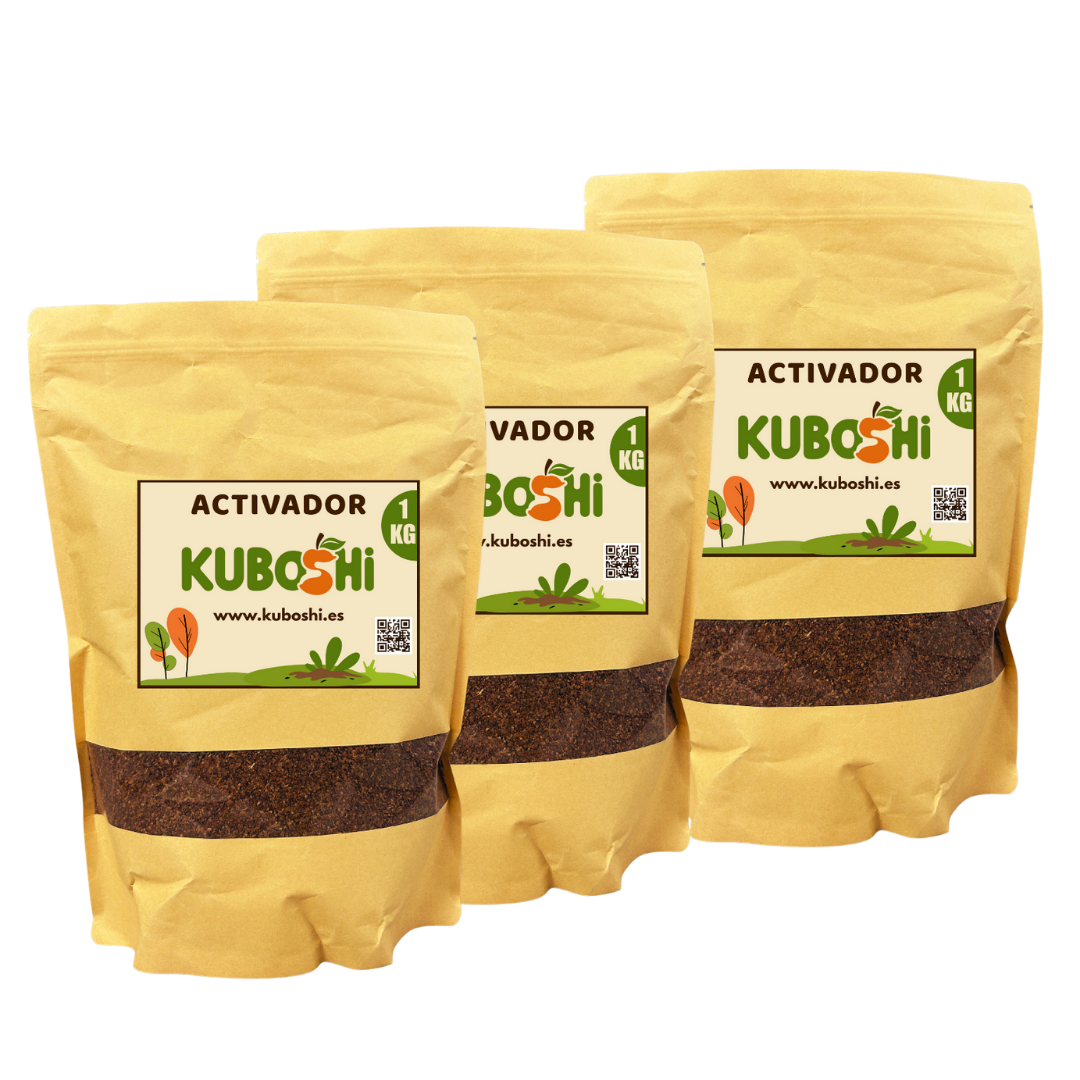 Kuboshi 3 kg: Activador De Compostaje Bokashi_0