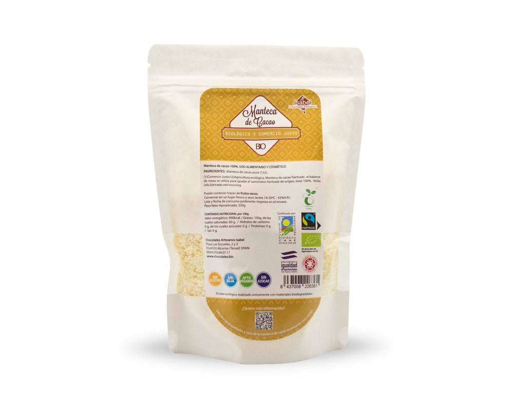 Manteca de cacao Bio Ecológica 100% pura._0