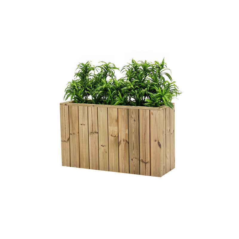 Jardinera De Madera Para Exterior Atrium Hortalia 100x34x60 Cm_0