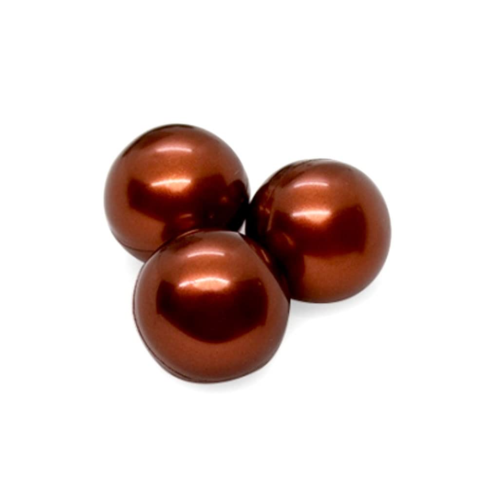 Caja 40 Perlas De Baño Con Aroma A Vainilla - Con Aceite De Soja - Hidratante Y Aromática - Forma Bola_3