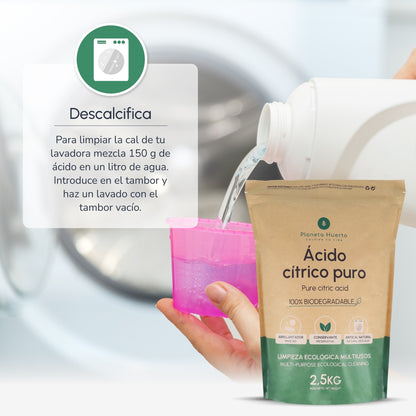 Pack 6xÁcido cítrico Planeta Huerto 2,5 Kg