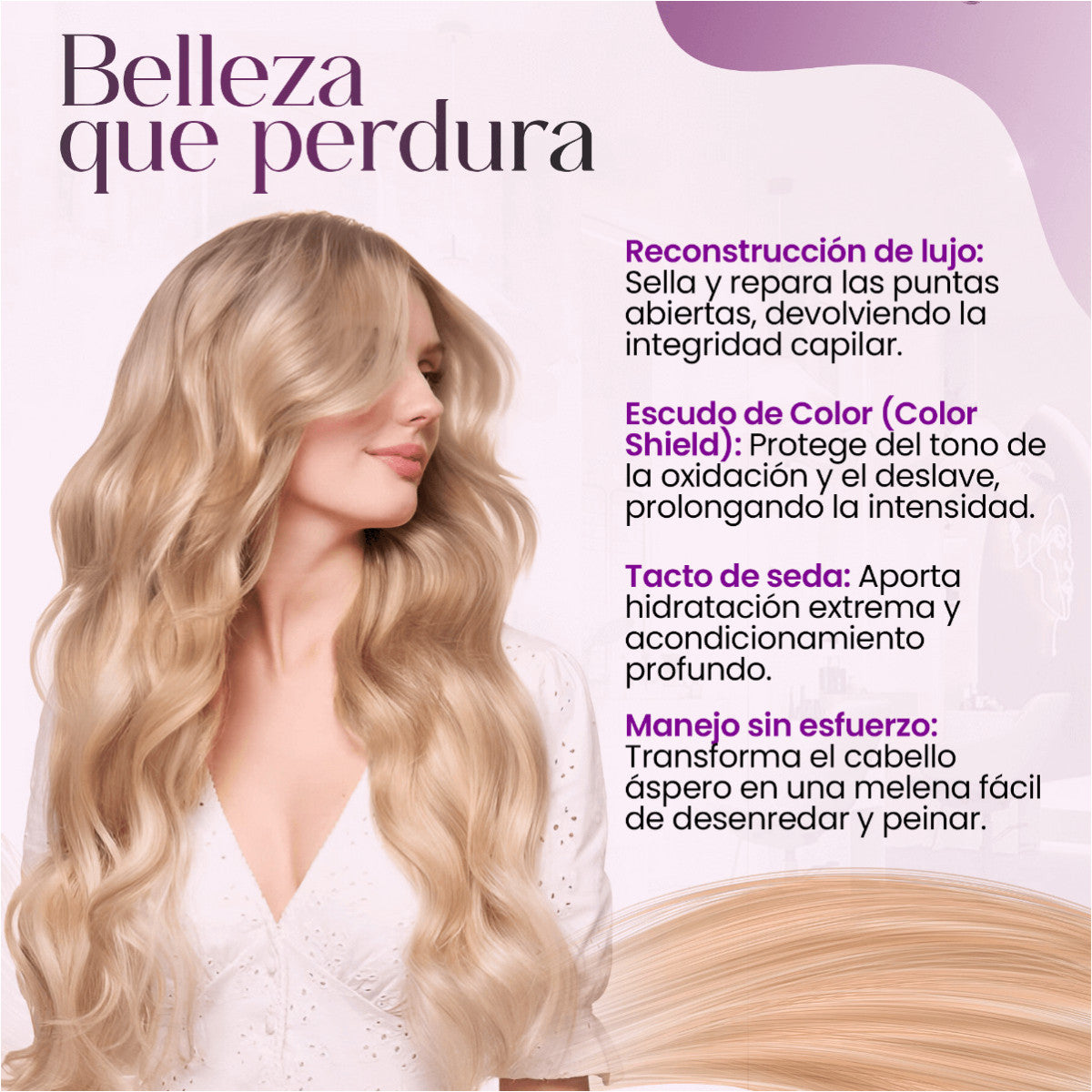 Mascarilla Capilar Violeta Karseell 100 ml
