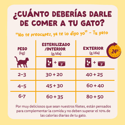 Filetes de pollo con pavo para gatos Edgard &amp; Cooper 70 g