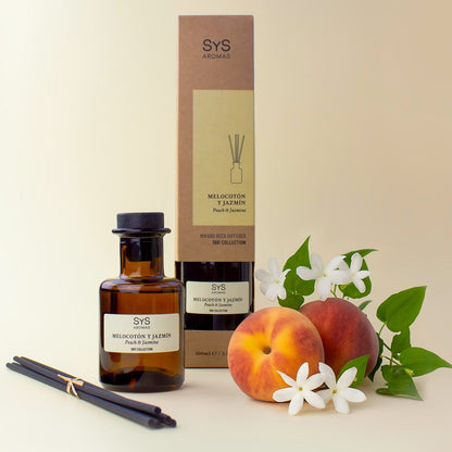 Ambientador Mikado Melocotón y Jazmín SYS Aromas 100 ml | Colección 1991 | Aroma Dulce y Afrutado | Relajante_3