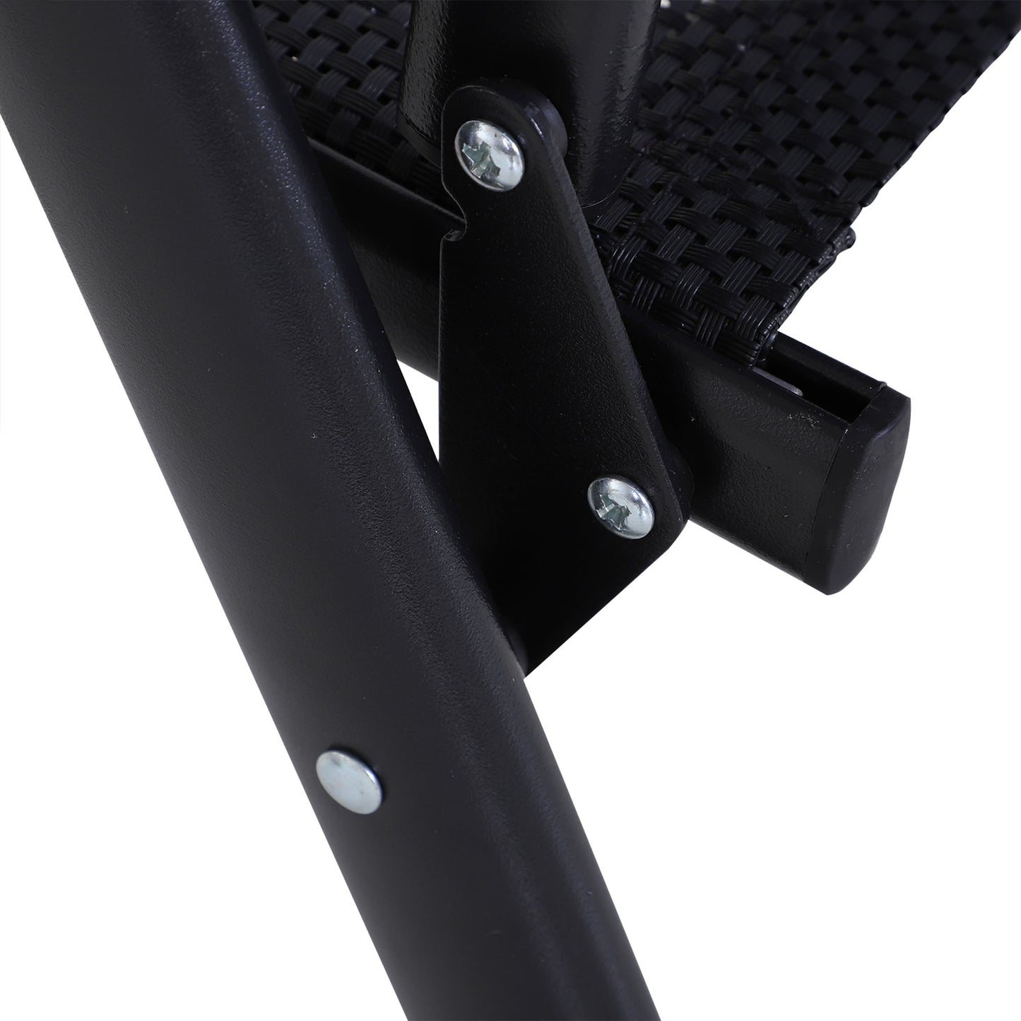 Outsunny Conjunto De 2 Sillas Plegables Con Reposabrazos Para Jardín O Terraza_3