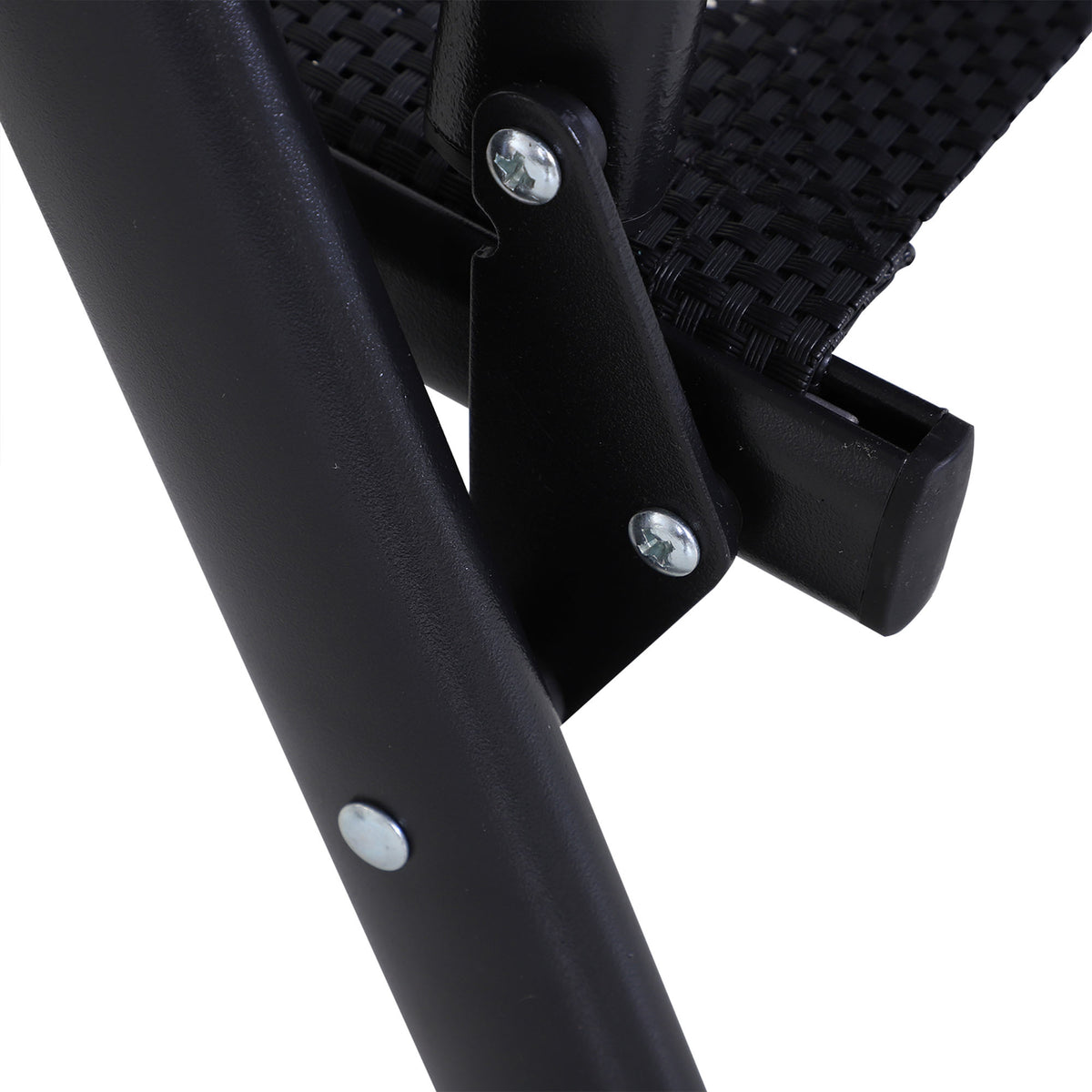 Outsunny Conjunto De 2 Sillas Plegables Con Reposabrazos Para Jardín O Terraza_3