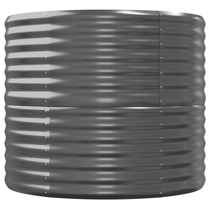 Jardinera Arriate Acero Galvanizado Antracita 296x80x68 Cm_3