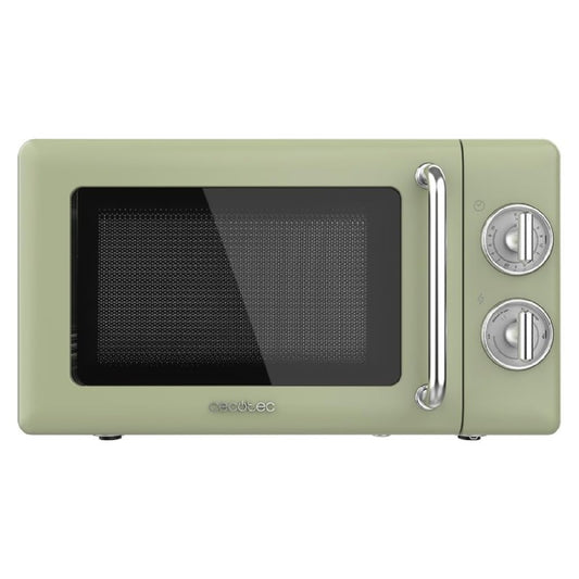 Microondas Mecánico De 20 L Proclean 3010 Retro Green. 700 W En 6 Niveles, Temporizador Hasta 30 Minutos, Modo Descongelación, Diseño Vintage En Ver_0