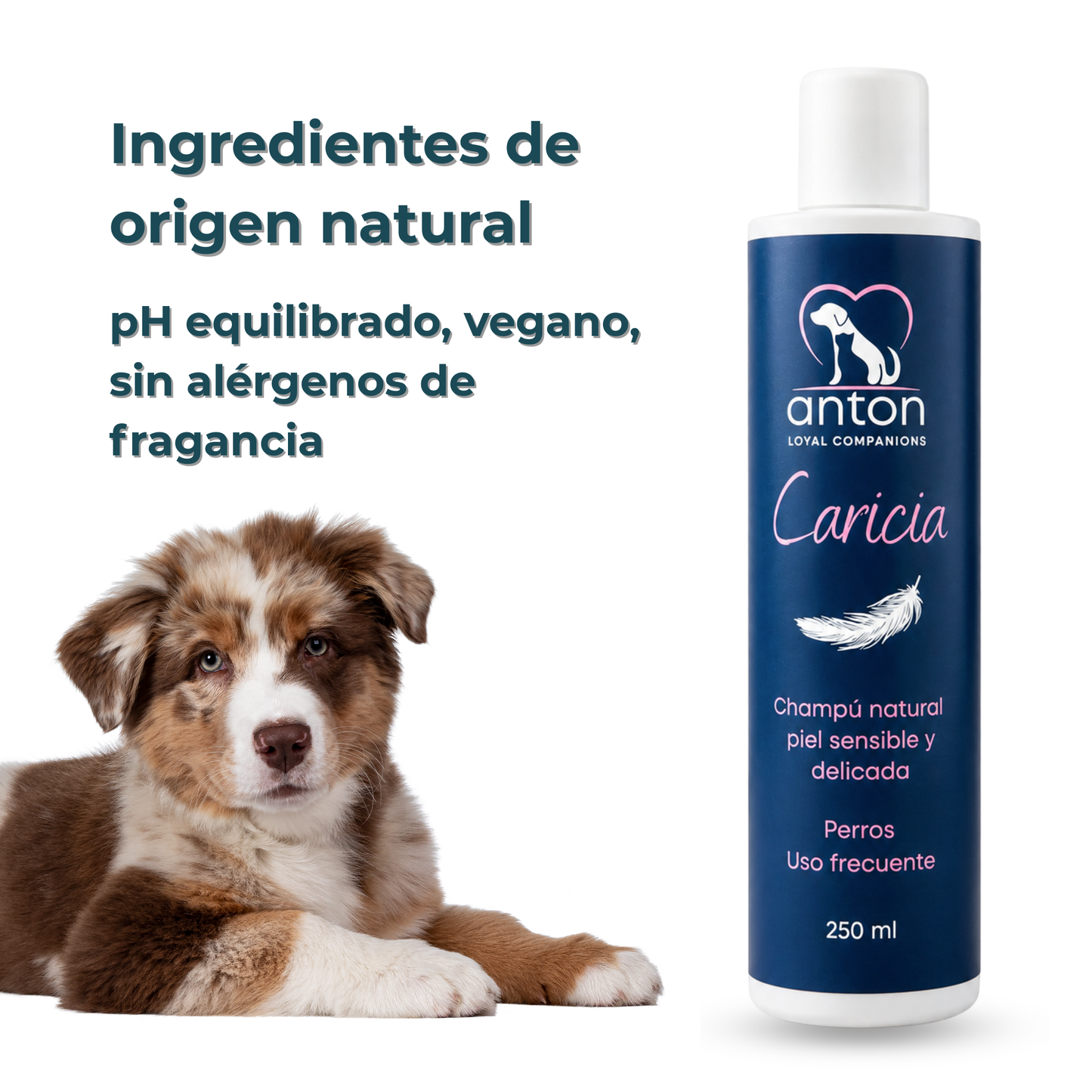 Champú natural para piel sensible de perros – Pack 2 x 250 ml_4