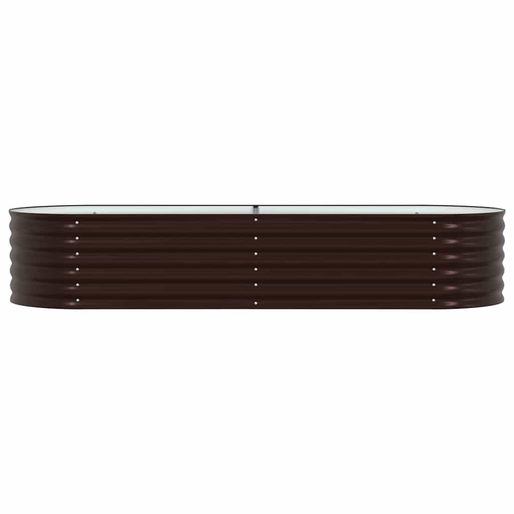 Cama Elevada Marrón 240 X 80 X 44 Cm Acero_5