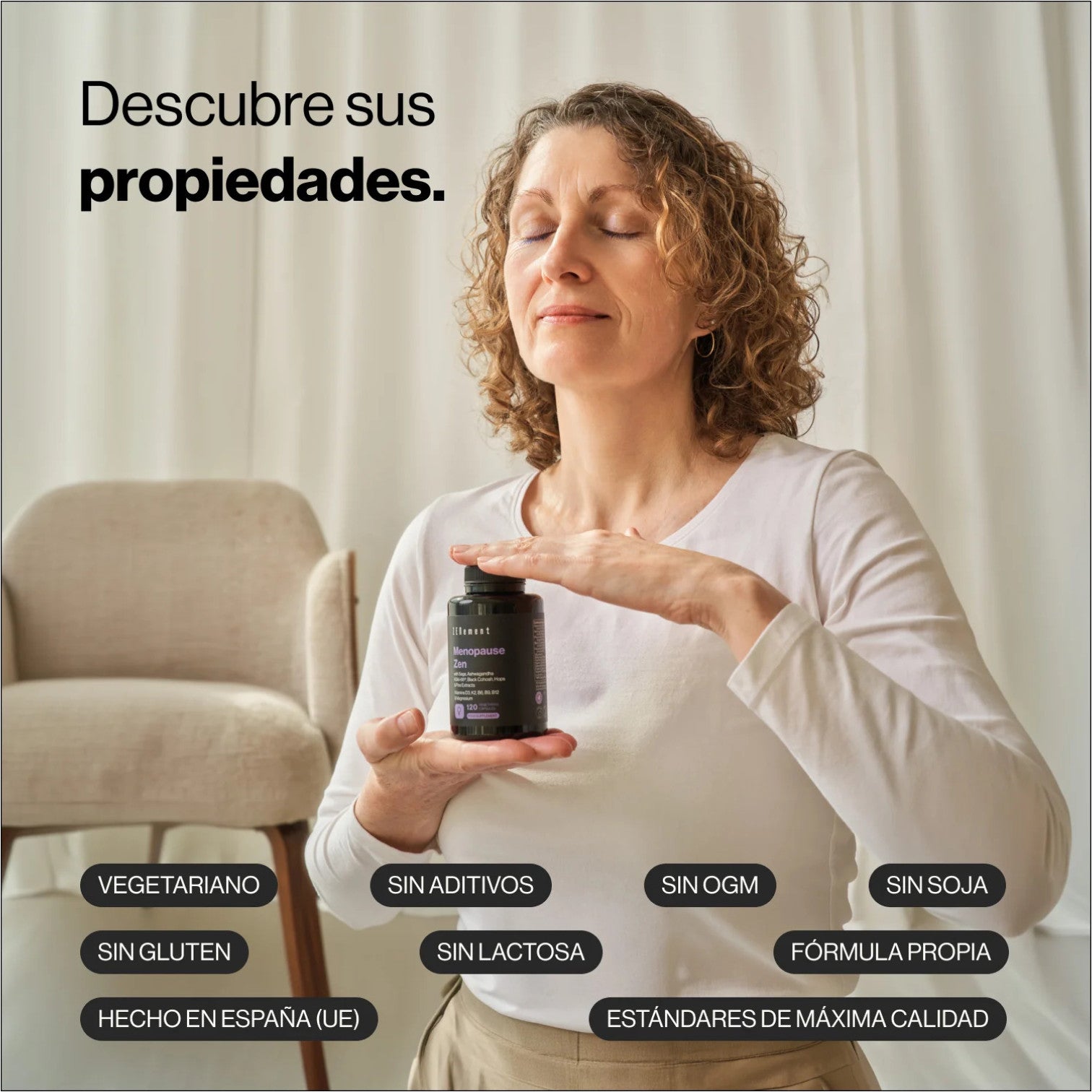 MenopauseZen Zenement 120 Cápsulas Vegetarianas