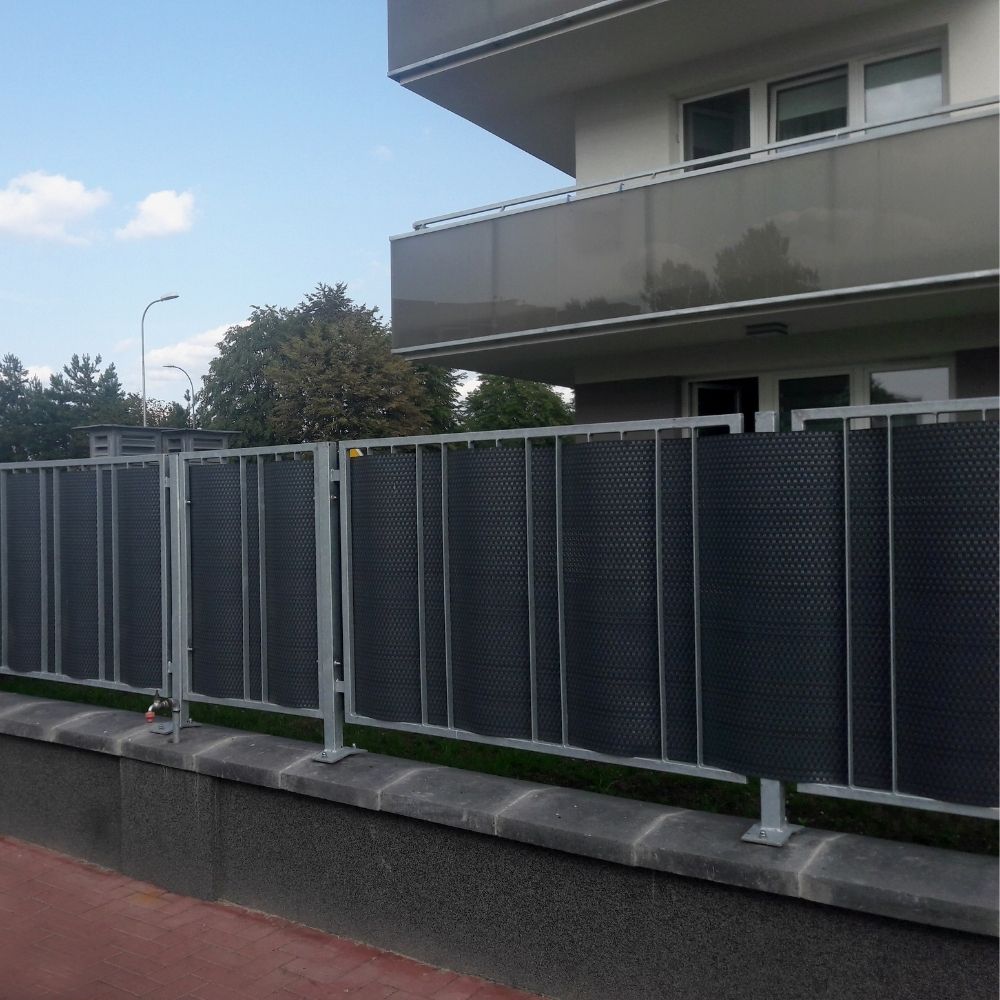 Panel De Ratán Para Balcón O Valla (blanco) 100x300 Cm_1