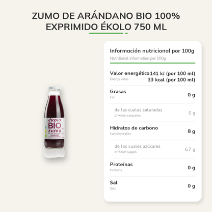 Información nutricional