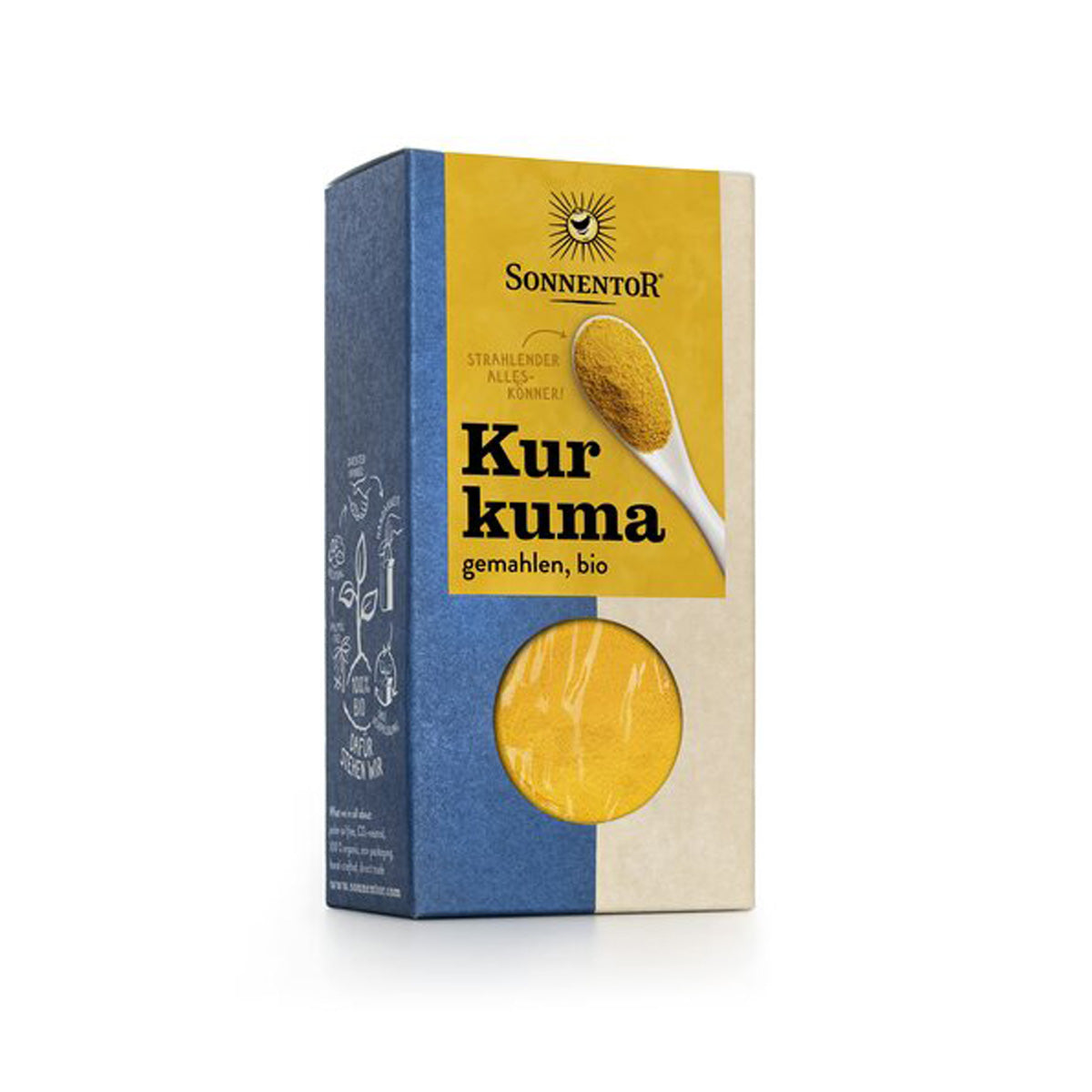 Cúrcuma molida Sonnentor 40 g