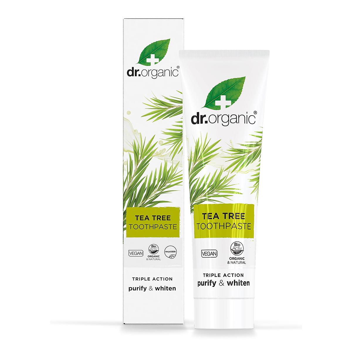 Pasta dental de Árbol del Té Dr. Organic 100ml