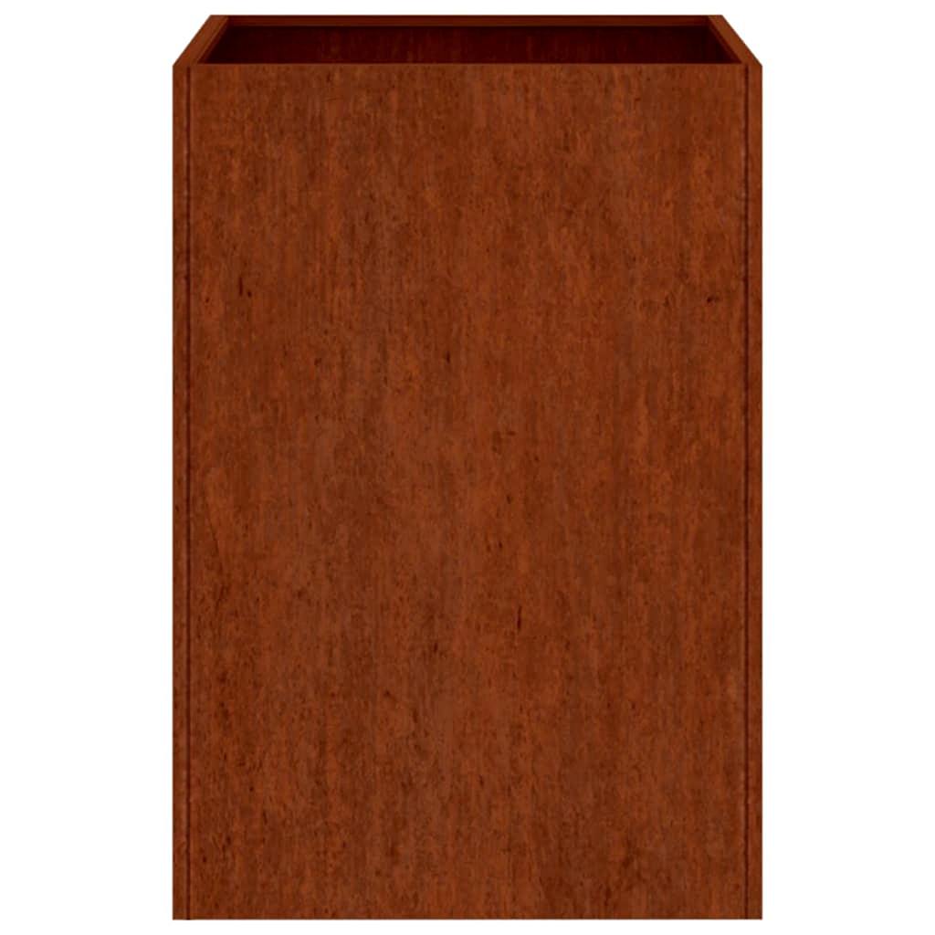 Jardinera De Acero Corten 52x48x75 Cm_5