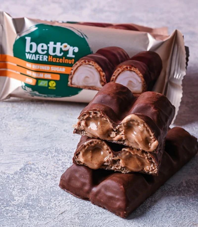 Barquillo De Chocolate Relleno De Avellana Bett’r 33g Bio_2