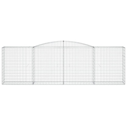 Cestas De Gaviones 20 Uds Forma De Arco Hierro 400x50x120/140cm_3
