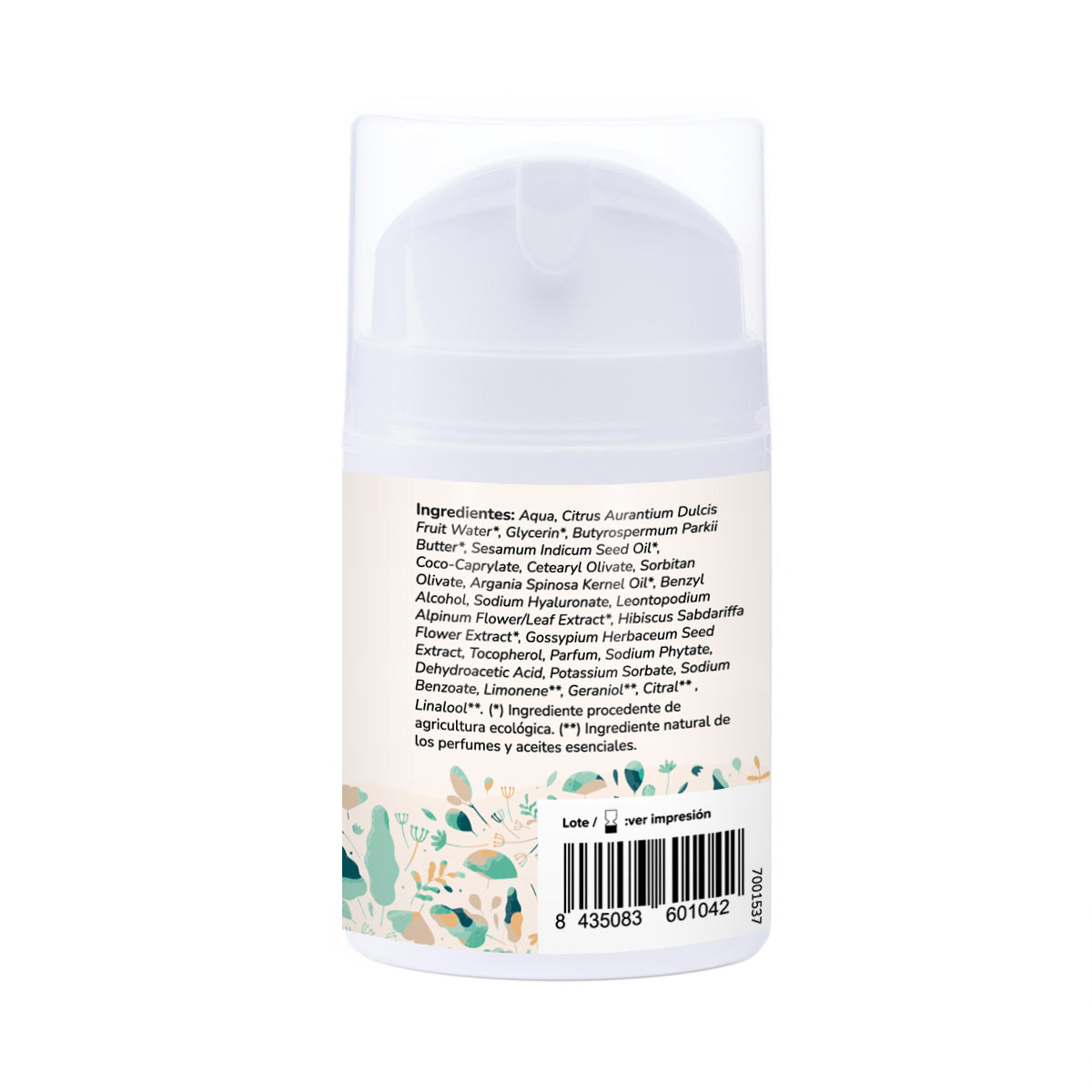 Pack hidratante facial + agua micelar Planeta Huerto