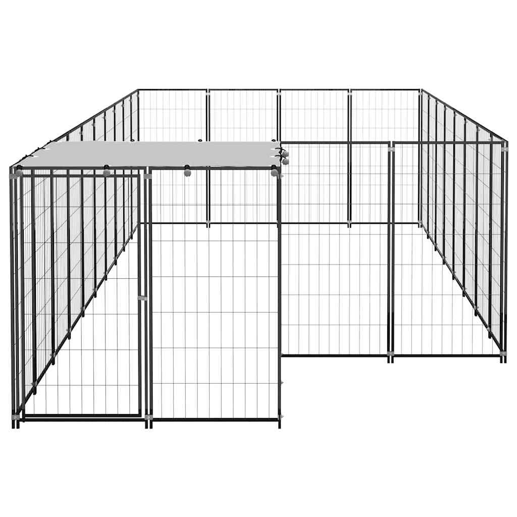 Perrera Negra 10,89 M² Acero_3