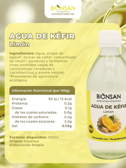 Agua De Kefir Limón Eco Bionsan33cl_1