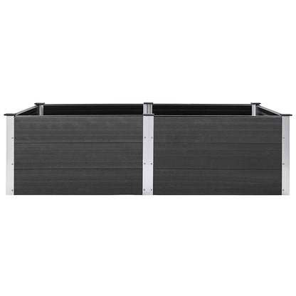 Arriate De Wpc Gris 200x100x54 Cm_2