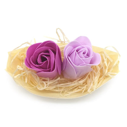 100 Barcas Con Flores Para Regalo Invitados (lavanda). Rosas De Jabón Para Baño Aromático. Detalle Original Para Eventos_4