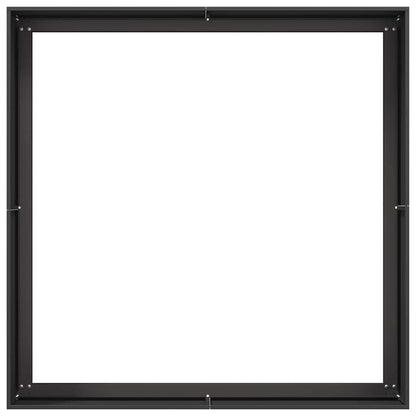 Jardinera Acero Negro 100x100x40 Cm_4