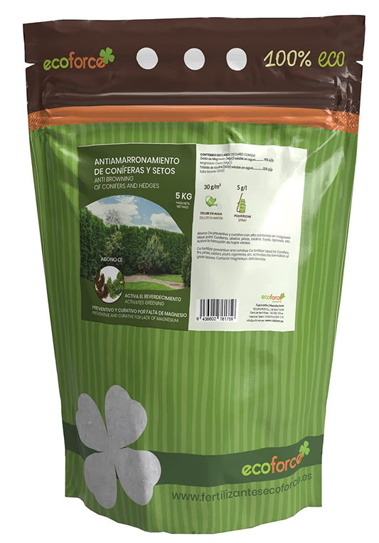 Cultivers Antiamarronamiento Coníferas Y Setos De 5 Kg. Abono Ecológico Preventivo Y Curativo Contra Amarilleamiento…_0