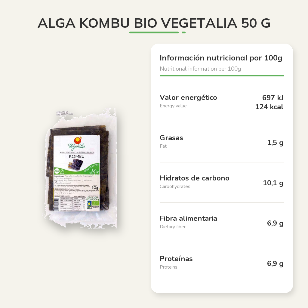 Información nutricional