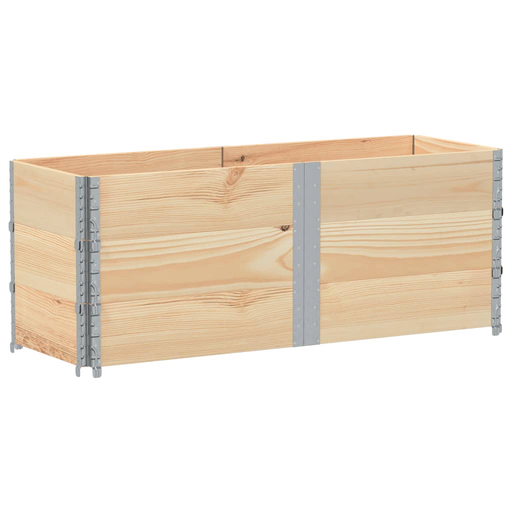 Jardinera De Madera Maciza De Pino 150x50 Cm_0