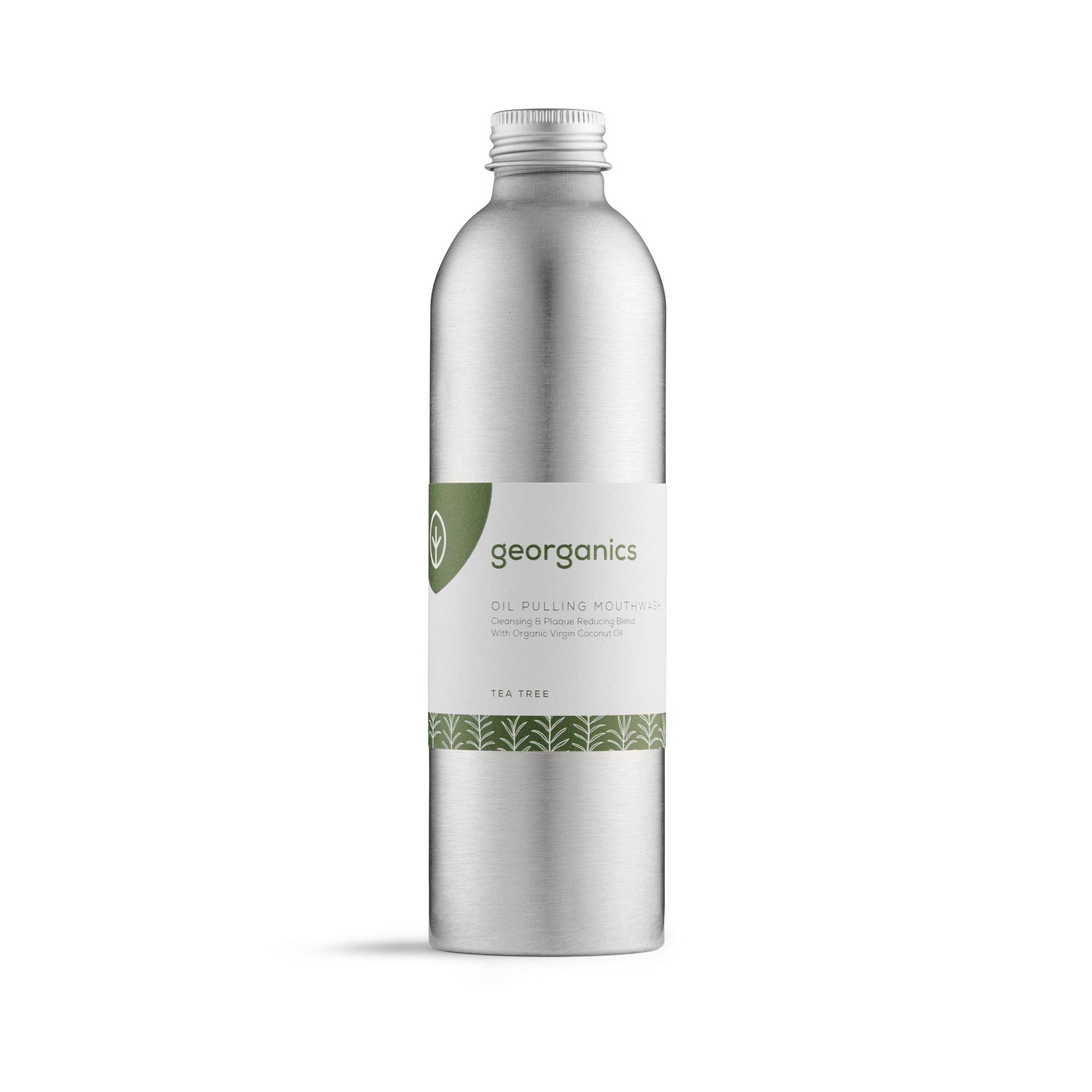 Enjuague Bucal con Aceite de Coco y Árbol del té Georganics  100 ml