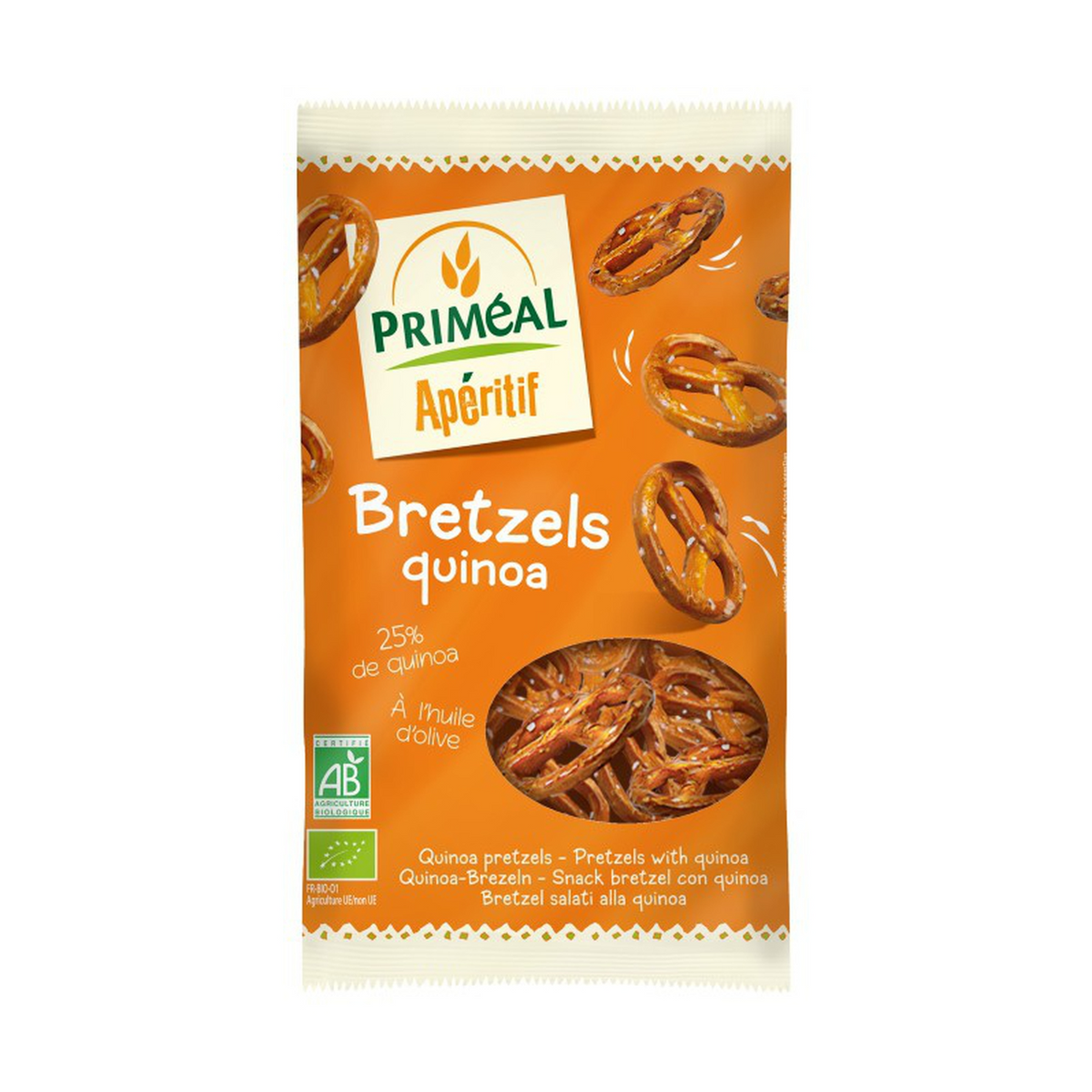 Bretzels de quiona BIO priméal 200 g